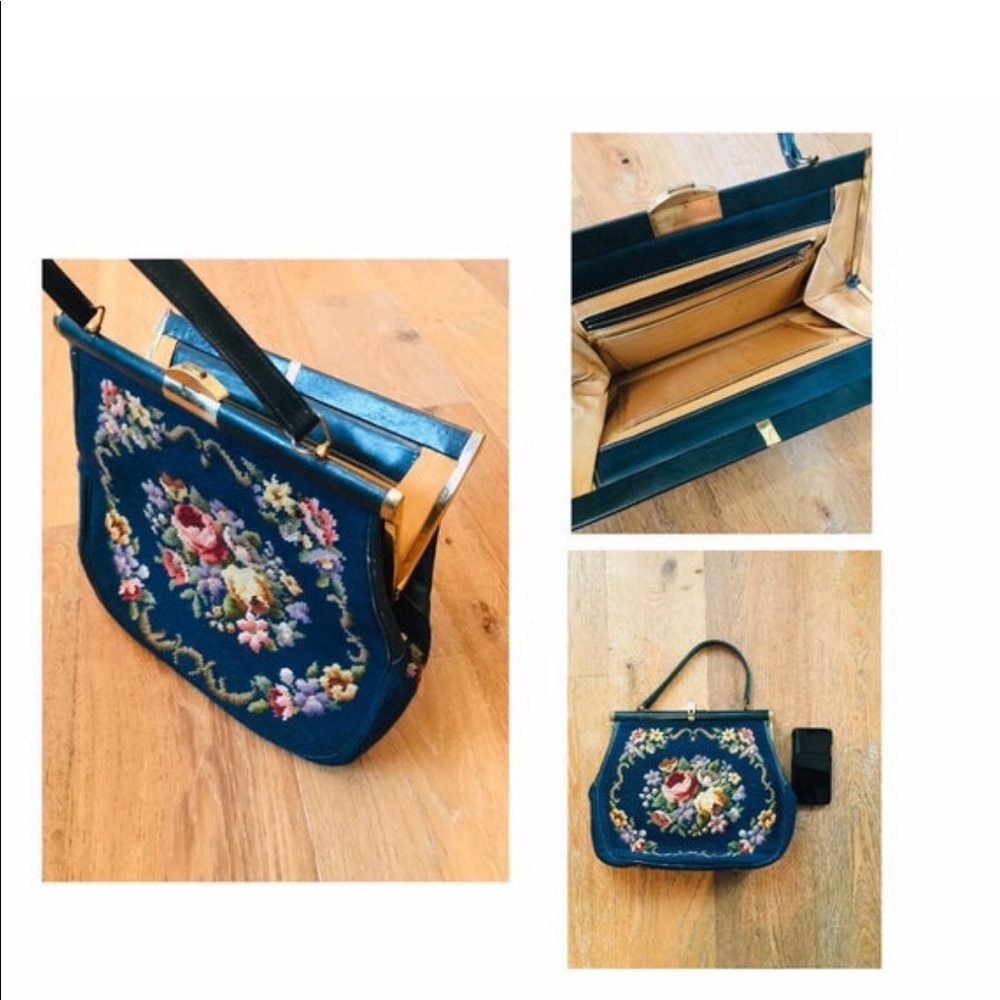 Vintage Tapestry Handbag